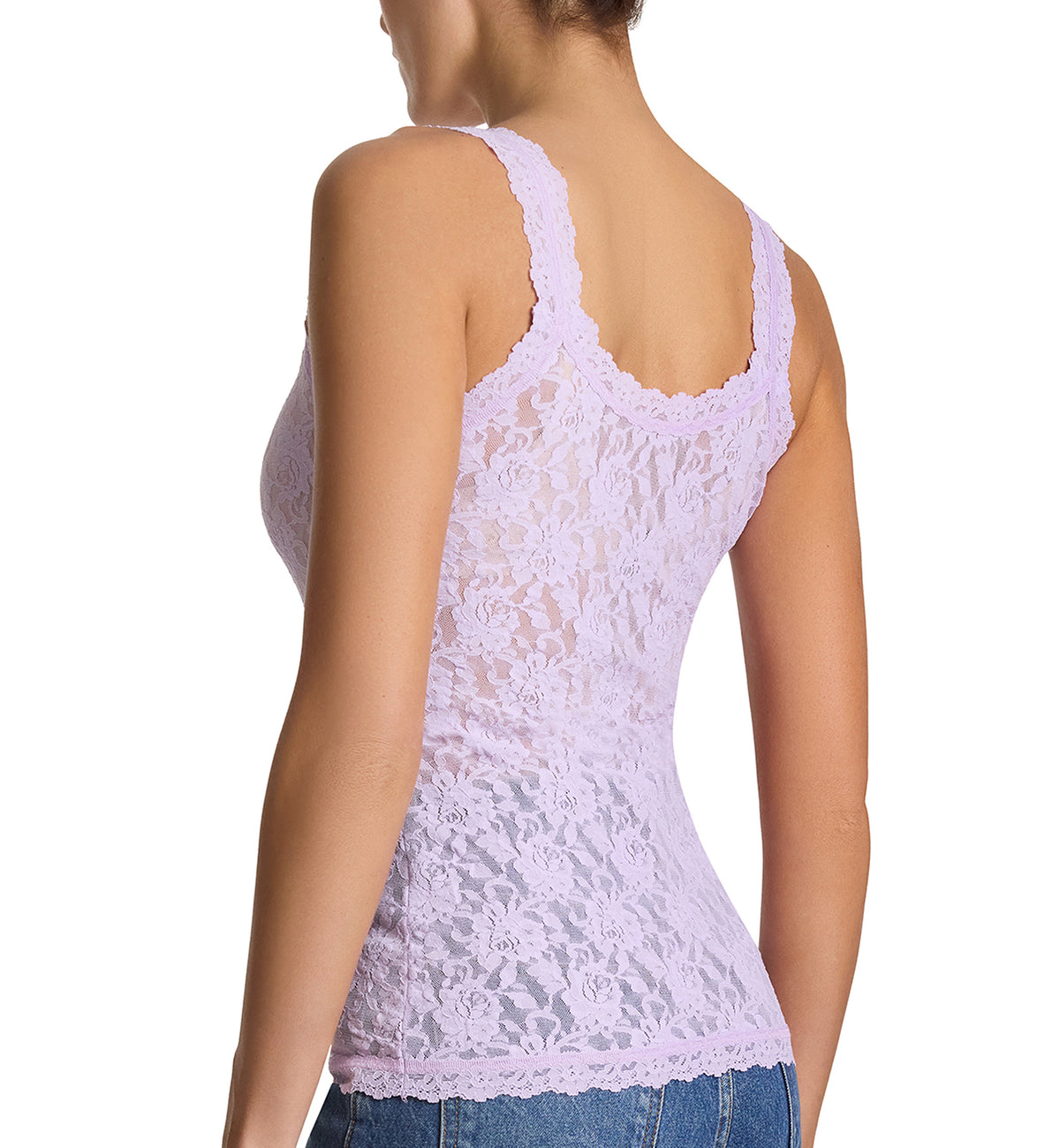 Hanky Panky Signature Lace Unlined Camisole (1390L),XS,Lavender Fields - Lavender Fields,XS