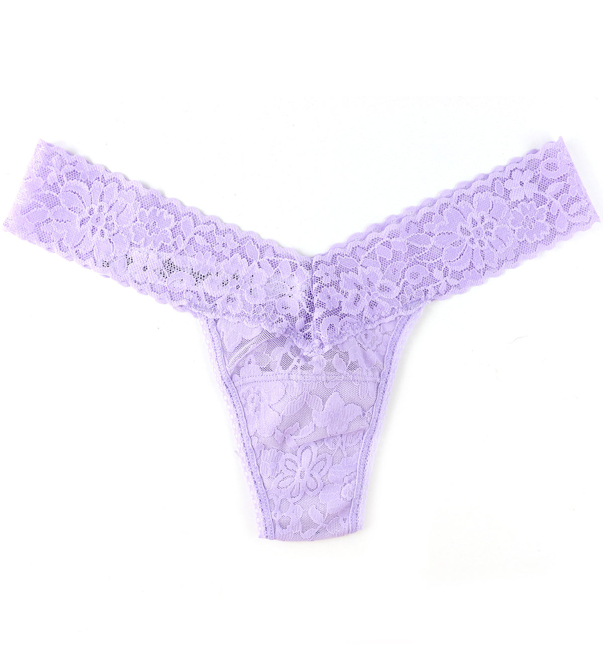 Hanky Panky Daily Lace Low Rise Thong (771001P),Moon Crystal - Moon Crystal,One Size