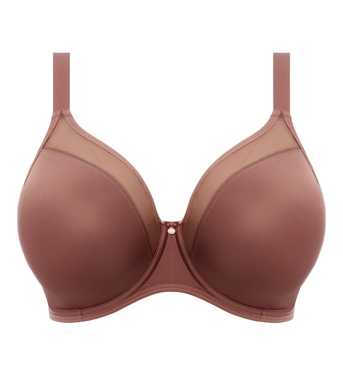 Elomi Smooth Unlined Underwire Molded Bra (4301),32GG,Clove - Clove,32GG