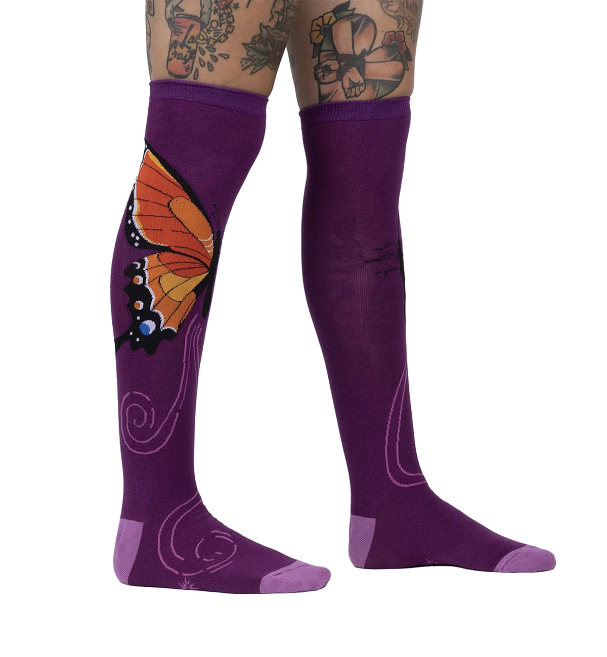 SOCK it to me Unisex Knee High Socks (F0561),The Monarch - The Monarch,One Size