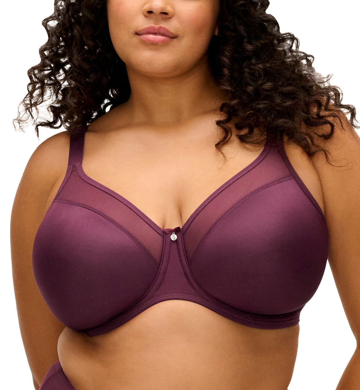 Elomi Smooth Unlined Underwire Molded Bra (4301),32GG,Fig - Fig,32GG