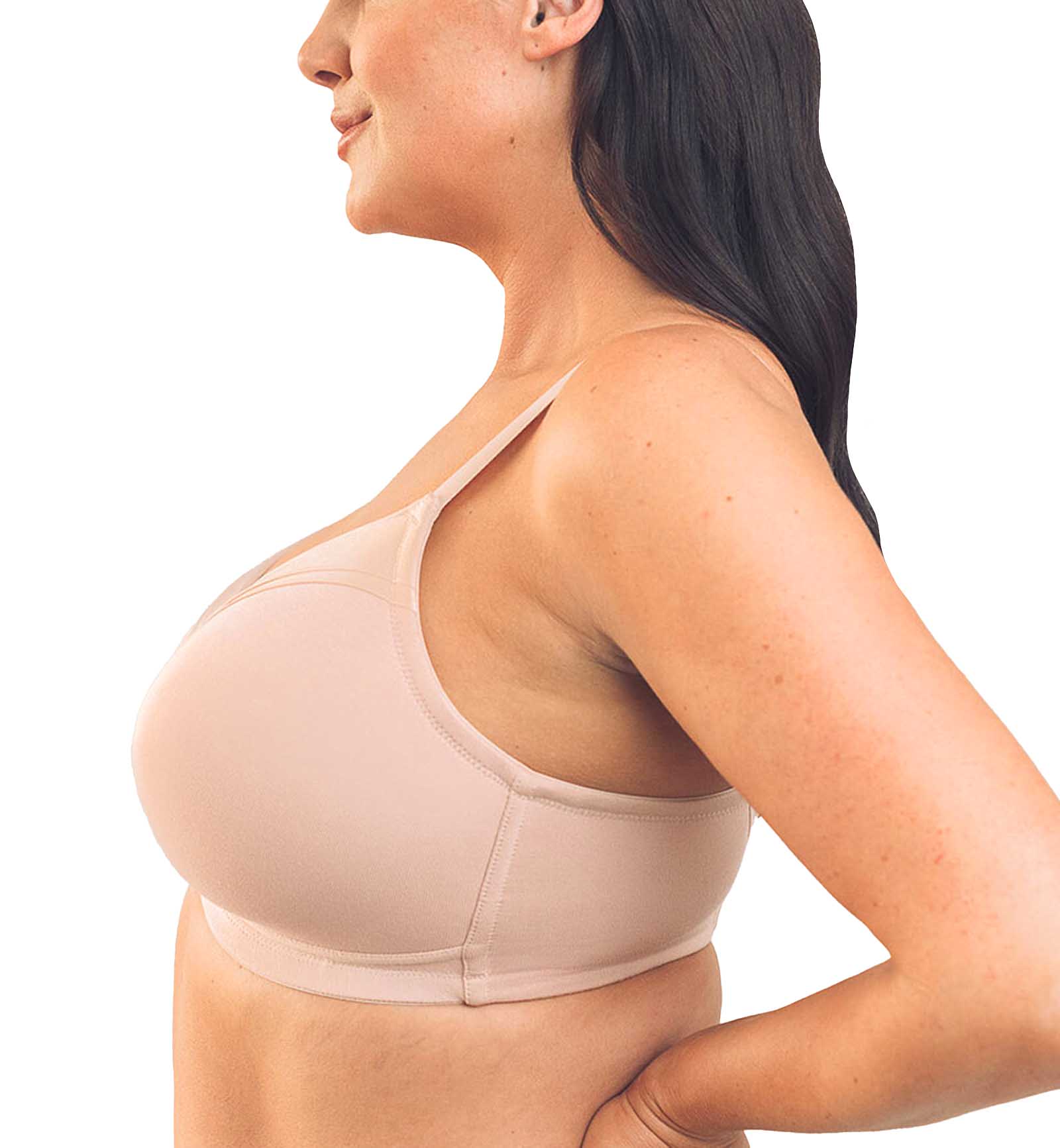 Royce Maisie Cotton Lined Non-Wire Bra (1091),30D,Blush - Blush,30D