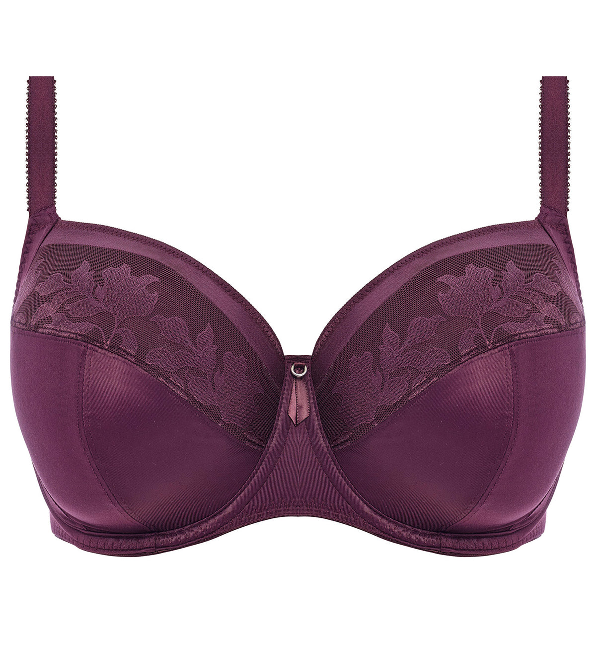 Fantasie Illusion Side Support Underwire Bra (2982),30E,Plum - Plum,30E