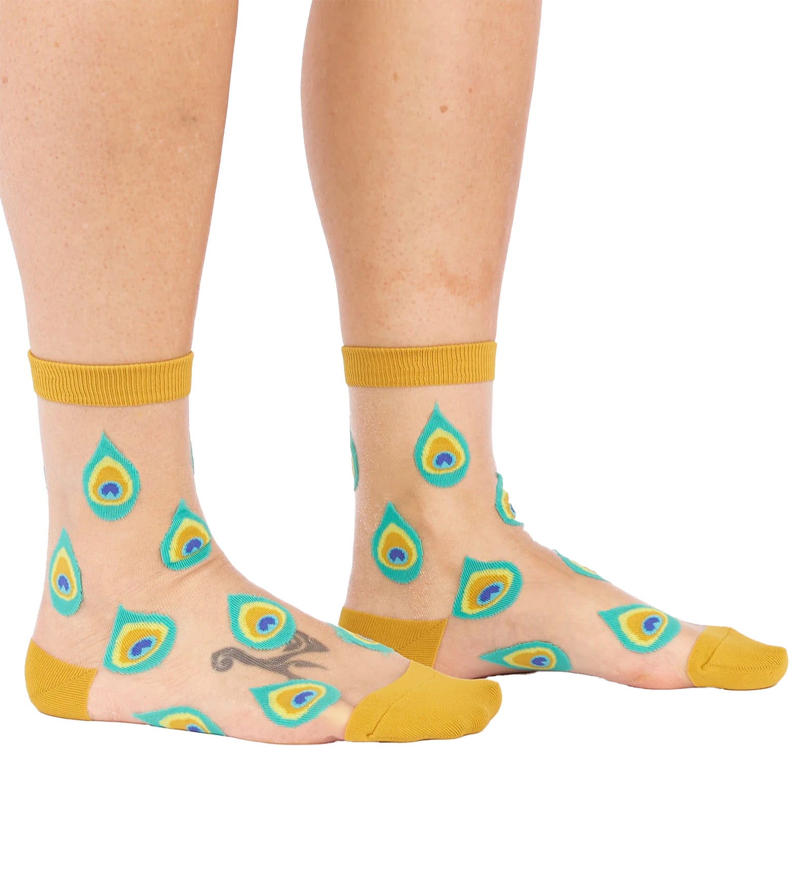 SOCK it to me Sheer Crew Socks (H0026),I'm Your Biggest Fan - I'm Your Biggest Fan,One Size