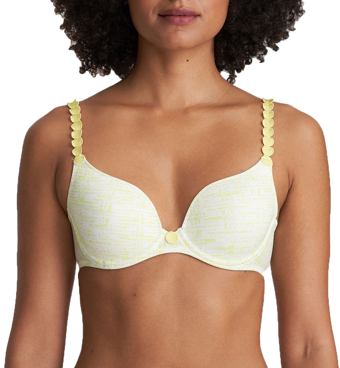 Marie Jo Tom Convertible Seamless Underwire Bra (0120826),32B,Limoncello - Limoncello,32B