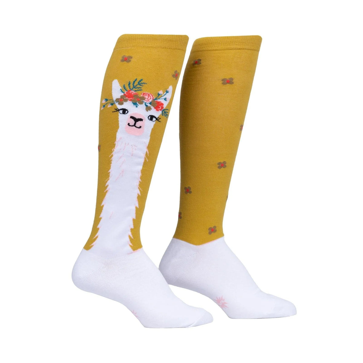 SOCK it to me Unisex Knee High Socks (F0583),Llama Queen - Llama Queen,One Size