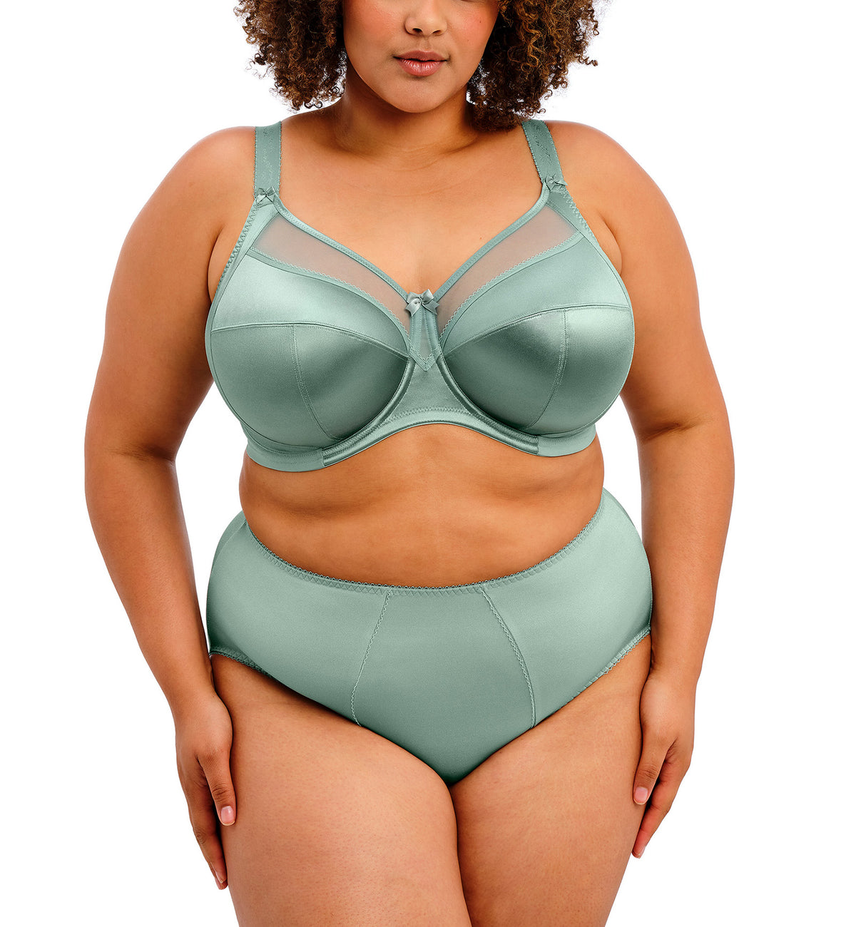 Goddess Keira Support Underwire Bra (6090),34I,Seafoam - Seafoam,34I