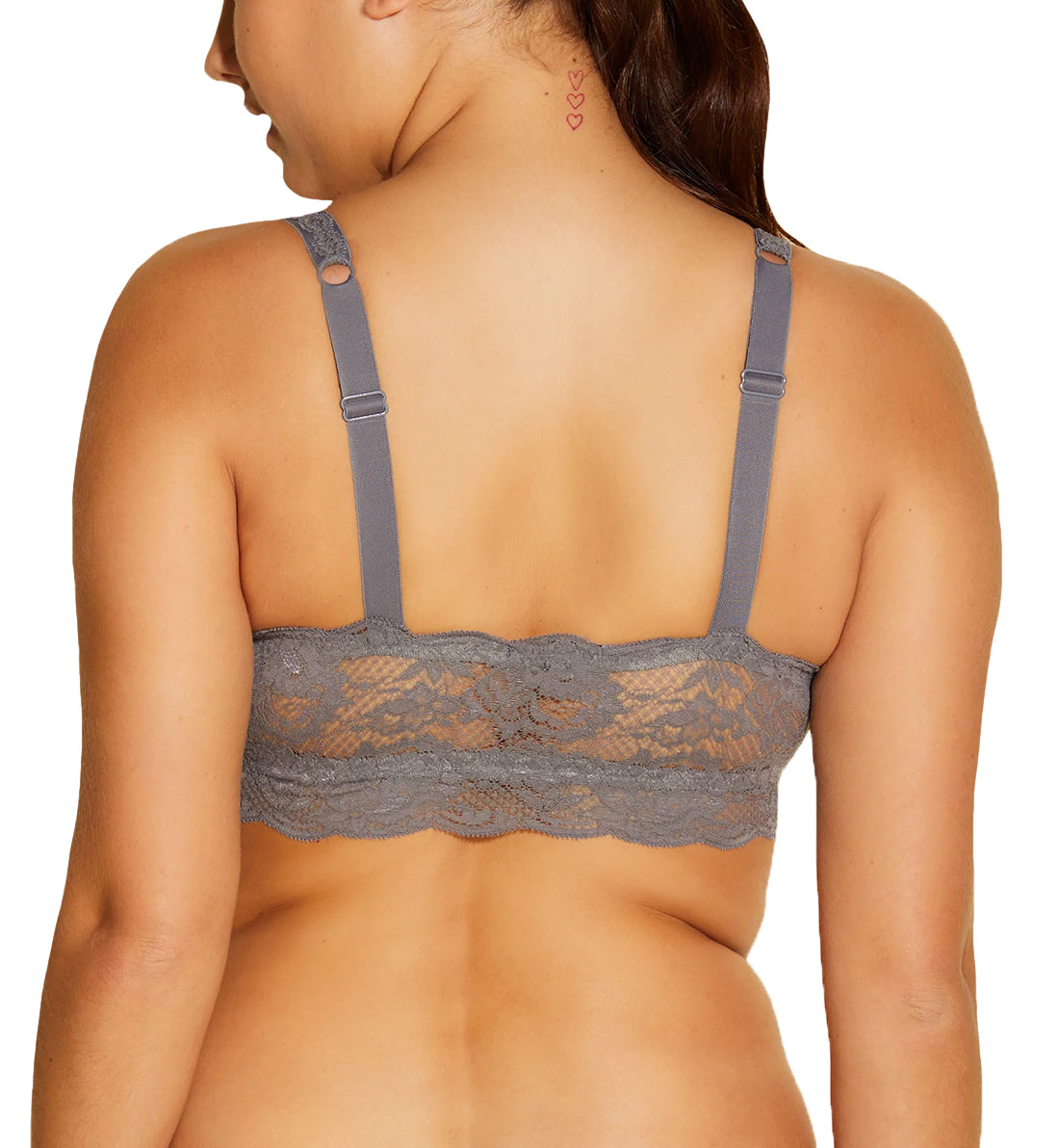 Cosabella NSN CURVY Sweetie Bralette (NEVER1310),Petite,Odisha Grey - Odisha Grey,Petite