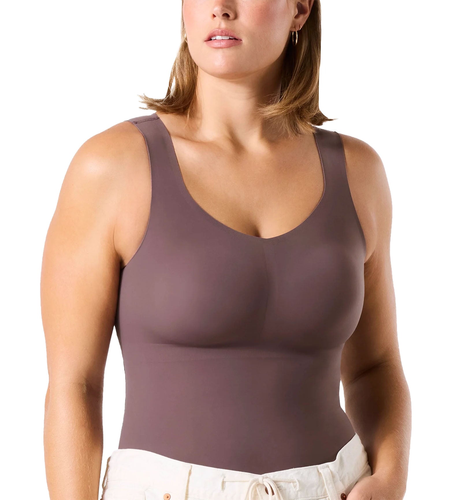 Evelyn & Bobbie DEFY Bra Tank (1829A),Small,Thistle - Thistle,Small