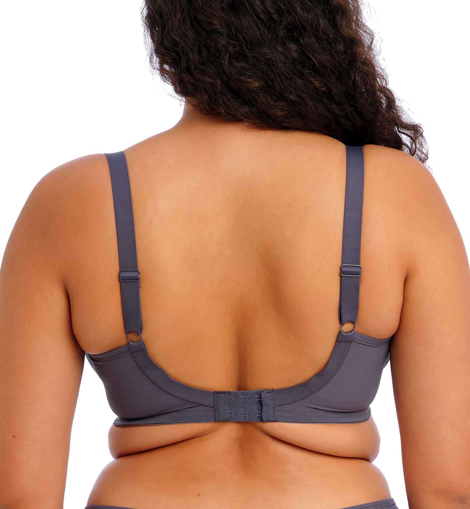 Elomi Priya Plunge Underwire Bra (4550),32GG,Storm - Storm,32GG