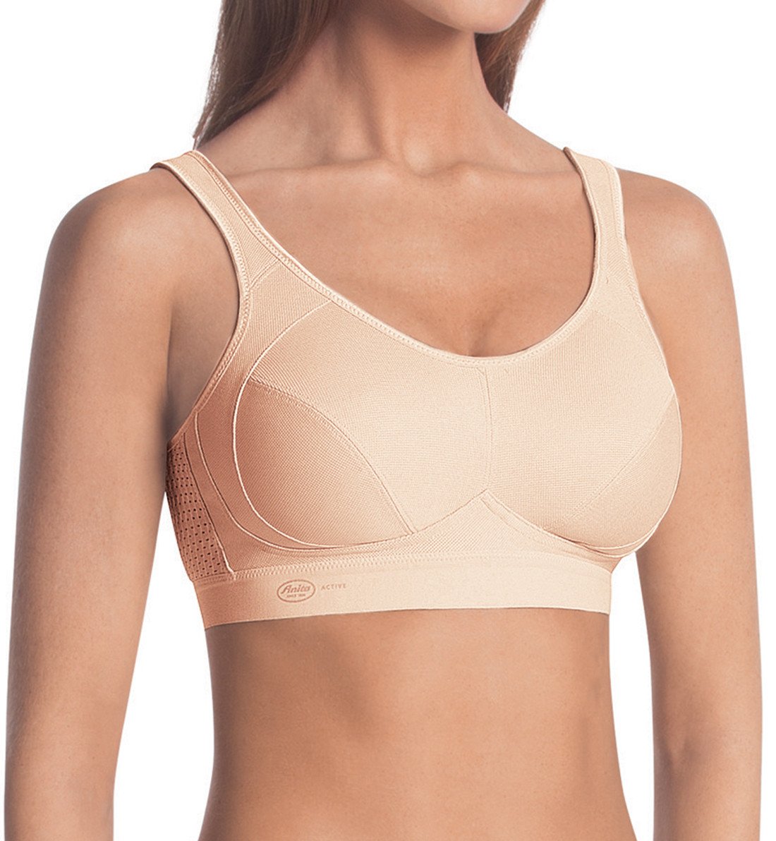 Anita Extreme Control Wireless Sports Bra (5527),32E,Desert - Desert,32E