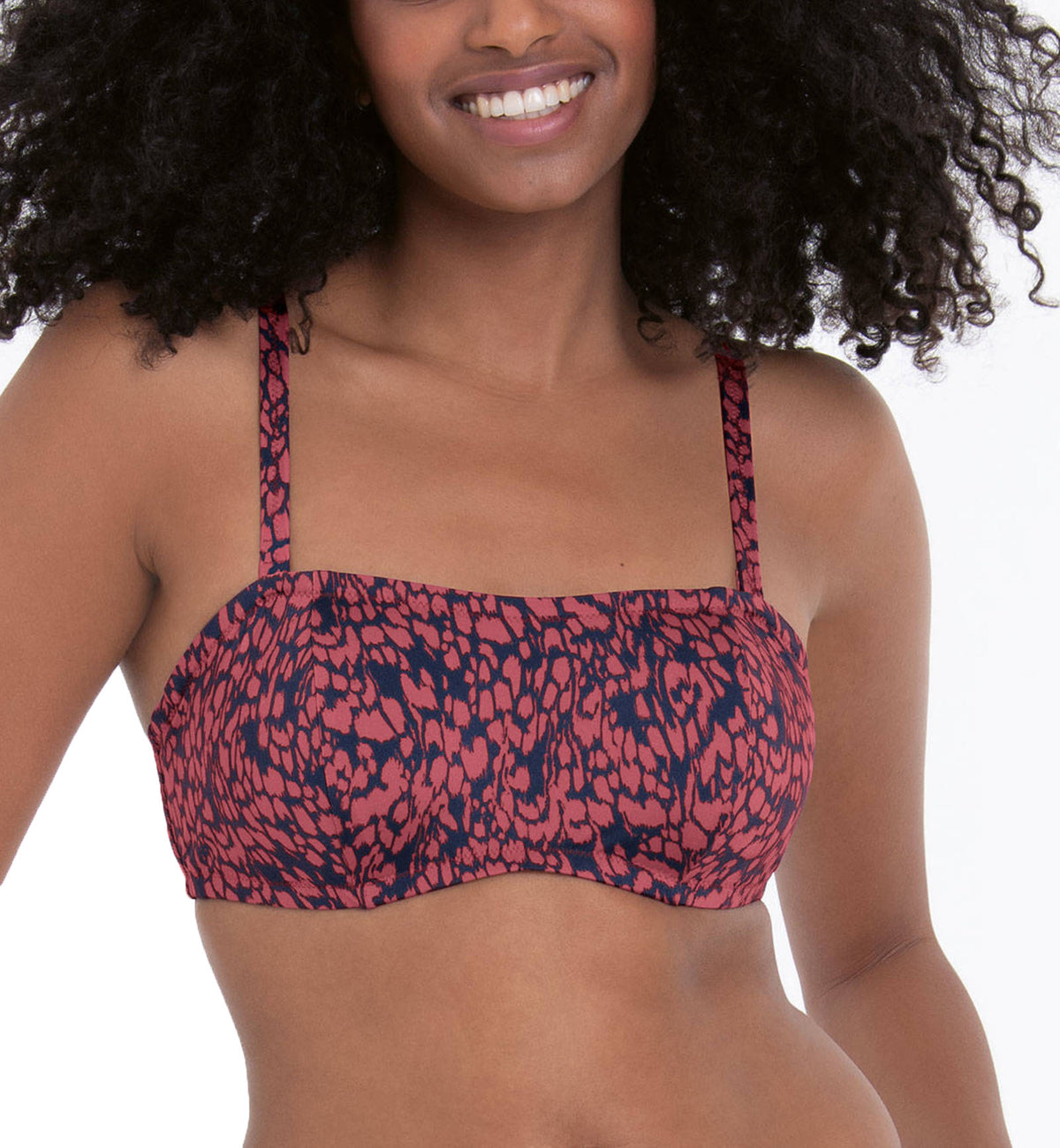 Anita Marble Beach Bella Underwire Bikini Top (8789-1),32D,Rosewood - Rosewood,32D