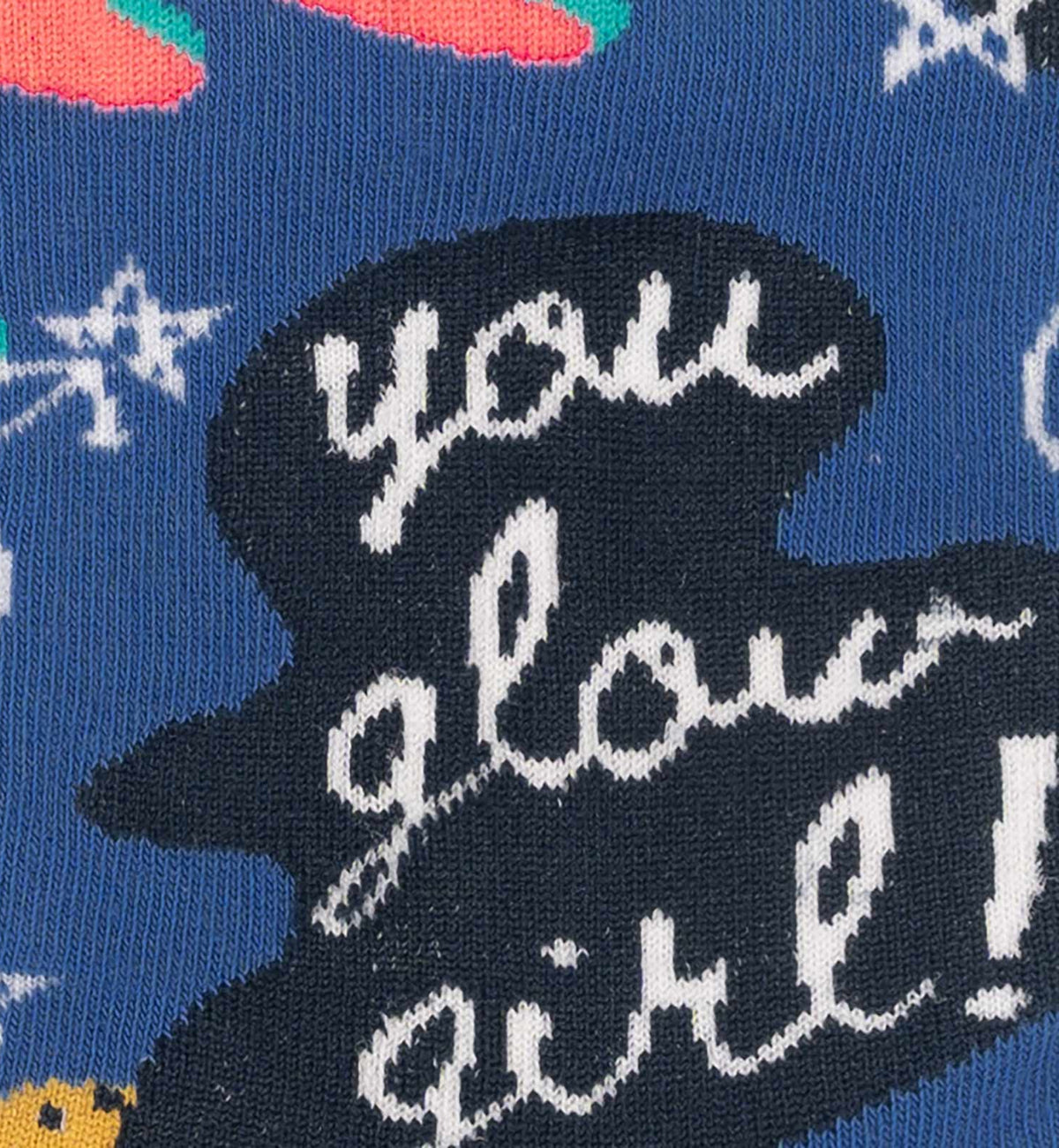 SOCK it to me Women's Crew Socks (w0246),You Glow Girl - You Glow Girl,One Size