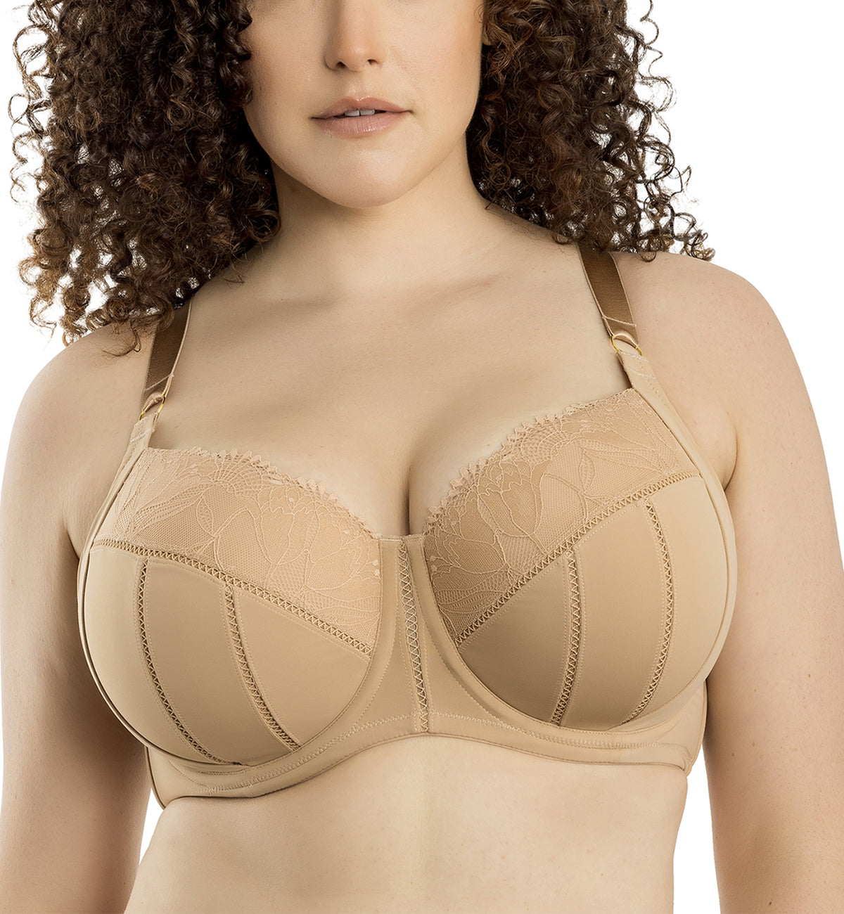Parfait Charlene Padded Balconette Underwire Bra (P5000),32C,Warm Sand - Warm Sand,32C