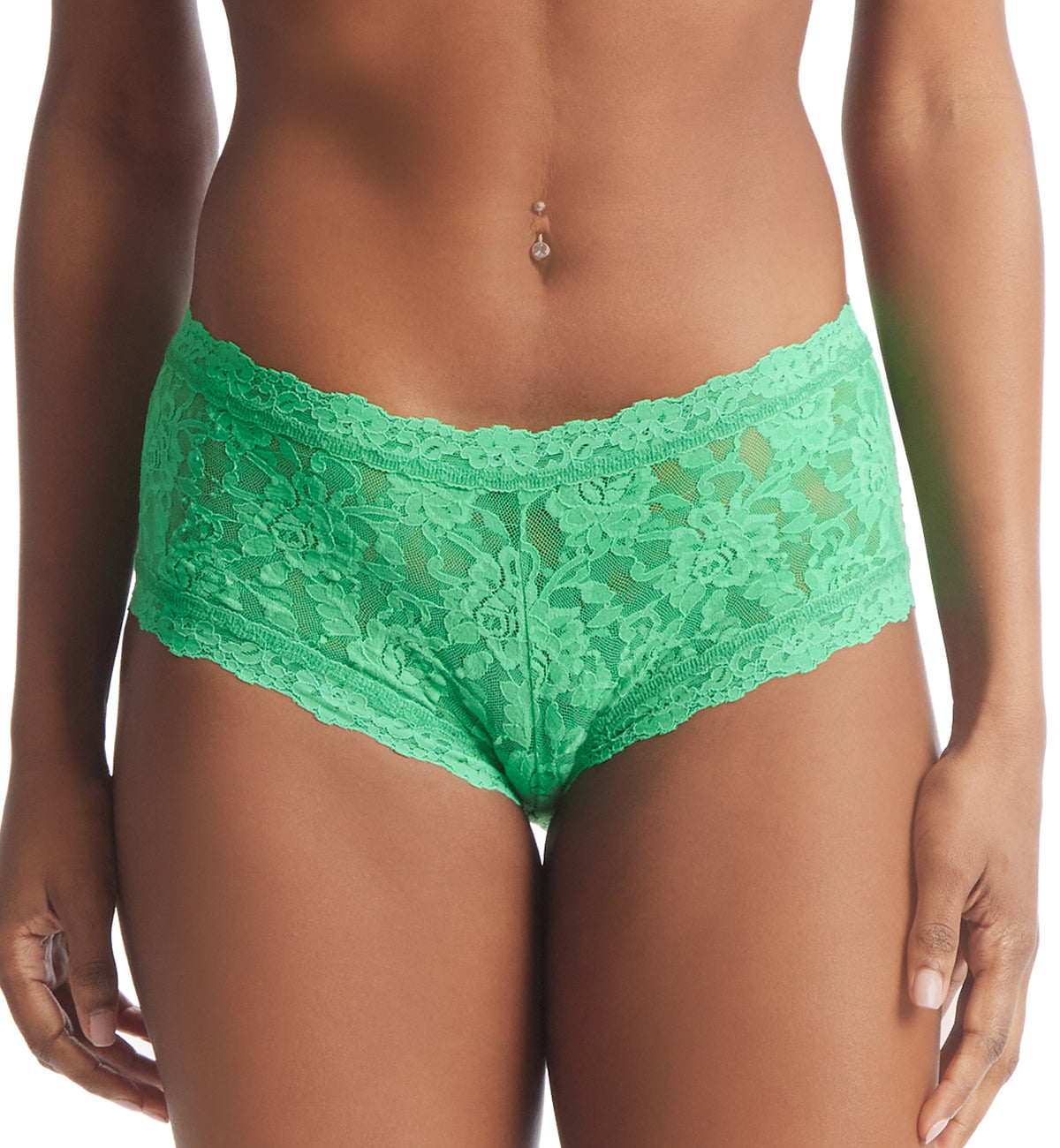 Hanky Panky Signature Lace Boyshort (4812P),XS,Retrospect - Retrospect,XS
