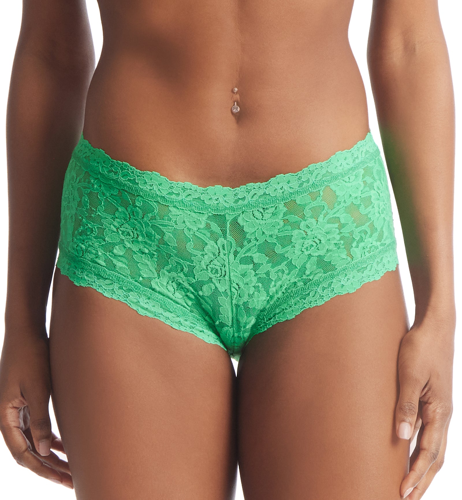 Hanky Panky Signature Lace Boyshort (4812P),XS,Retrospect - Retrospect,XS