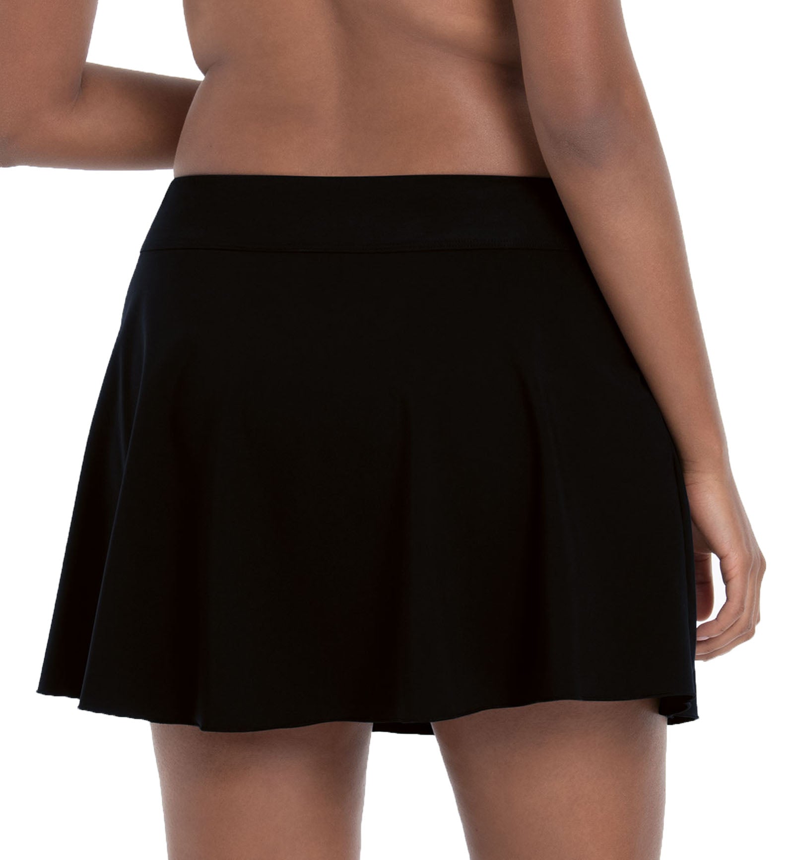 Rosa Faia Mix & Match Kimberley Skirted High Swim Bottom (8809-0),XS,Black - Black,XS