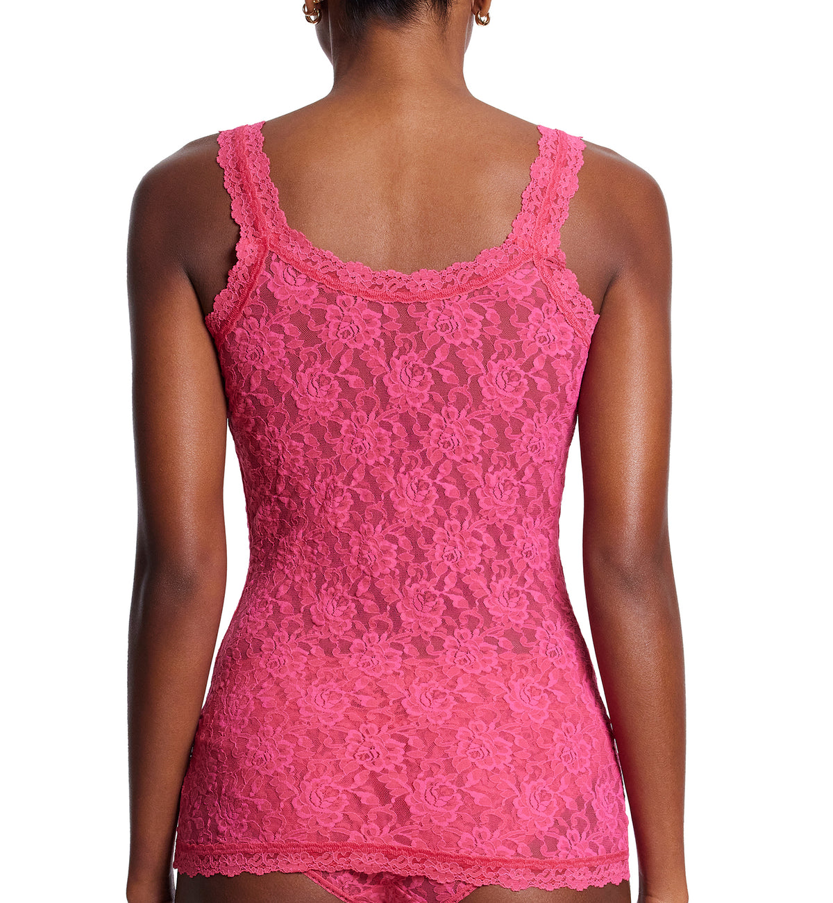 Hanky Panky Signature Lace Unlined Camisole (1390LP),XS,Morning Glory - Morning Glory,XS