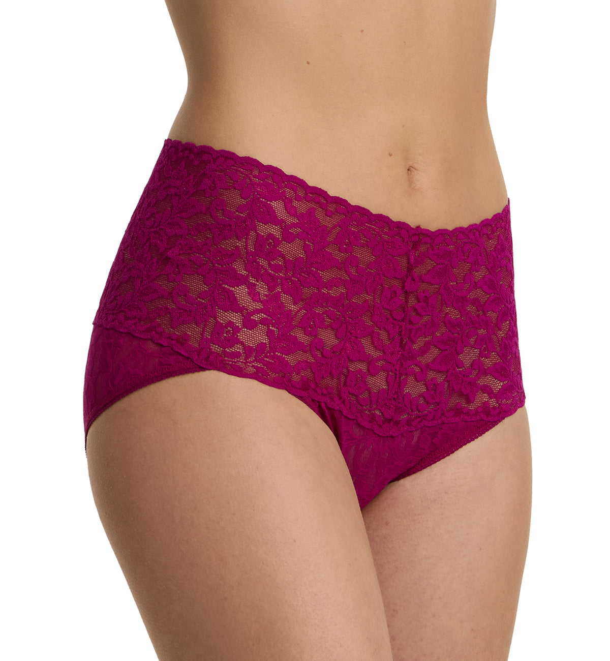 Hanky Panky Retro Lace V-kini (9K2124),Small,From The Vine - From The Vine,Small