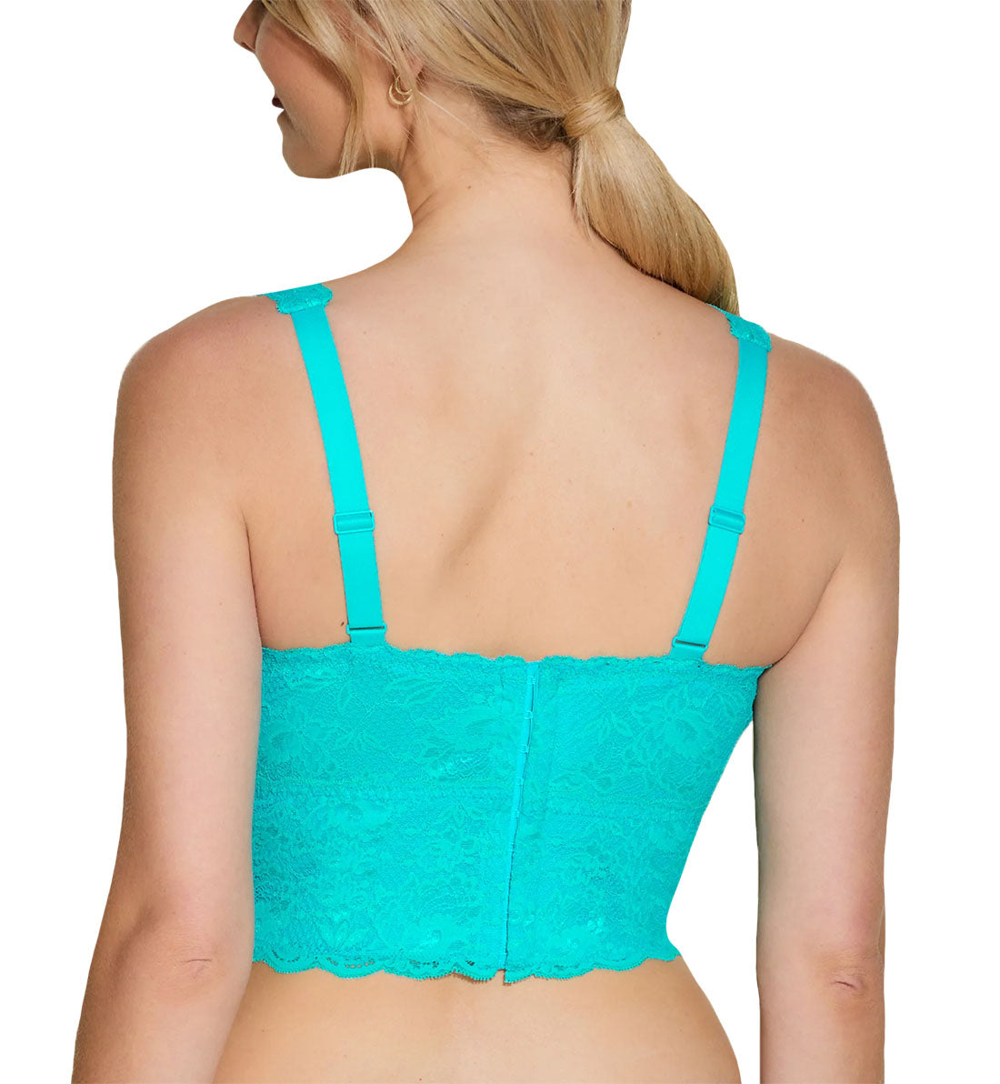 Cosabella NSN CURVY Plungie Longline Bralette (NEVER1385),XS,Andaman Sea - Andaman Sea,XS