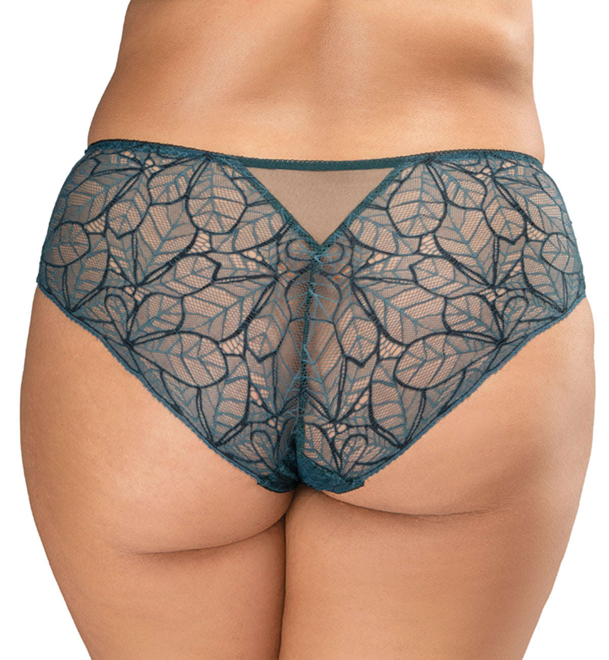 Nessa Zoia Classic Panty (N02),Small,Green - Green,Small