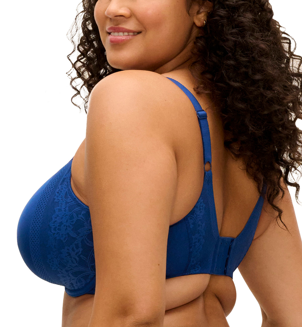 Elomi Nerina Spacer Seamless Molded Underwire Bra (302710),34G,French Navy - French Navy,34G