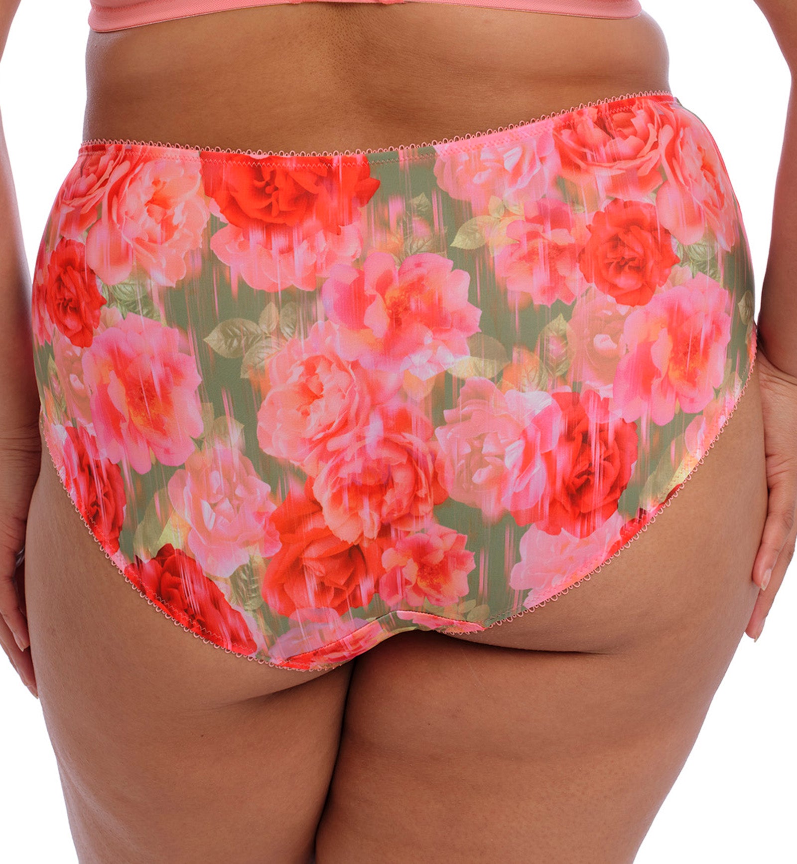 Goddess Kayla Matching Brief (6168),Medium,Rose Garden - Rose Garden,Medium