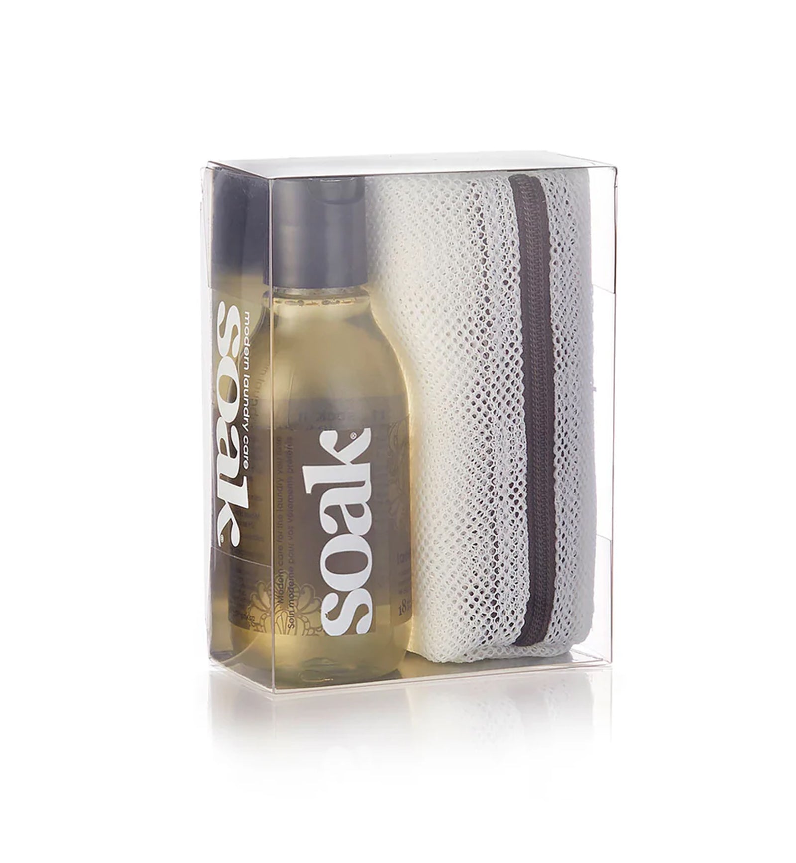 Soak Eco Wash Bag and Travel Soak Set (Slim Bag and 3 ounce Wash),Lacey - 3 oz.,Lacey
