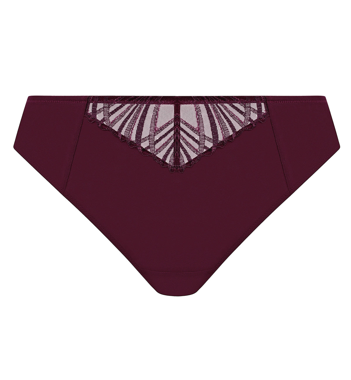 Elomi Reja Brazilian Brief (303155),Small,Fig - Fig,Small
