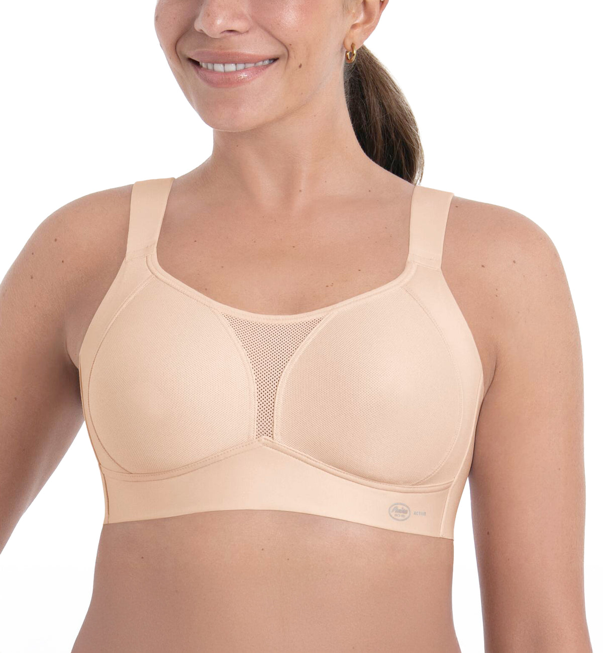 Anita Smart Control Firm Support Wireless Sports Bra (5530),32A,Smart Rose - Smart Rose,32A