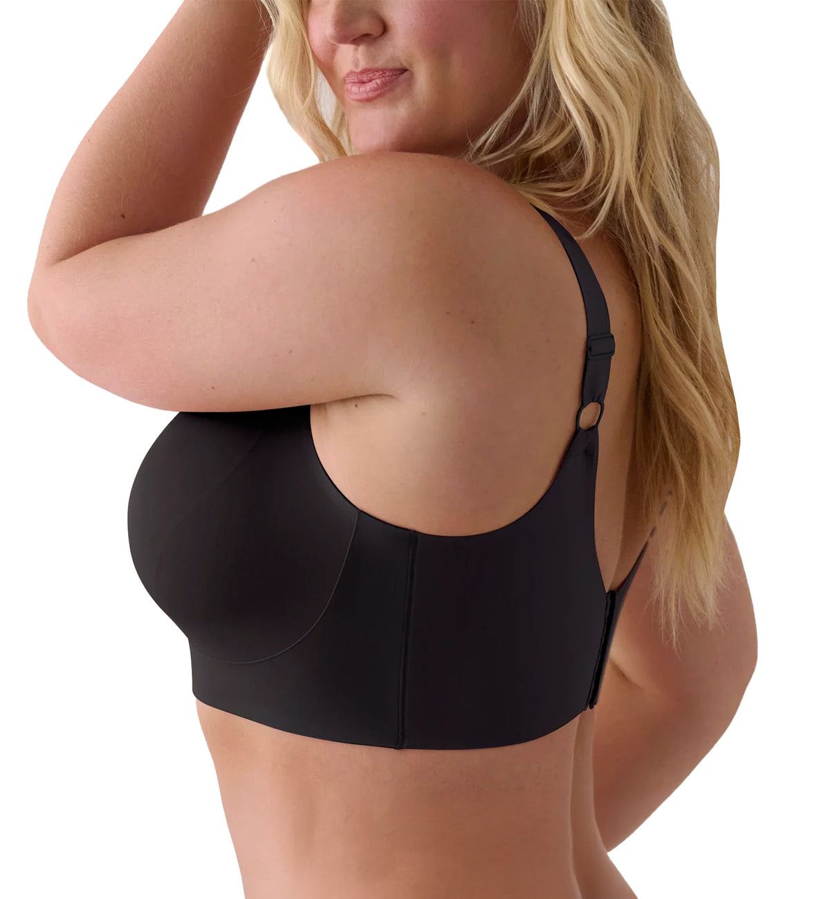Evelyn & Bobbie BUSTY Bra (1891﻿),Small Plus,Black - Black,Small Plus