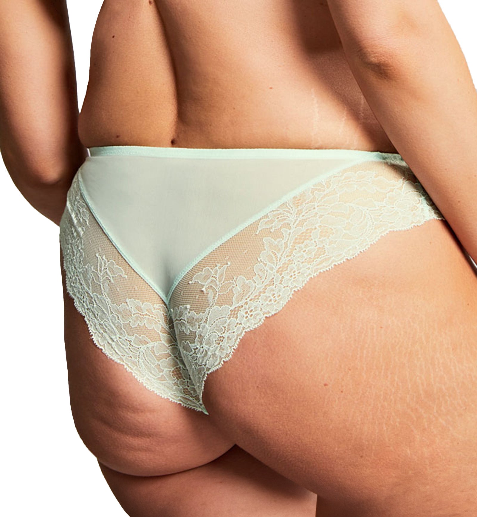 Panache Ana Brazilian Panty (9392),8-XS,Mint Green - Mint Green,XS