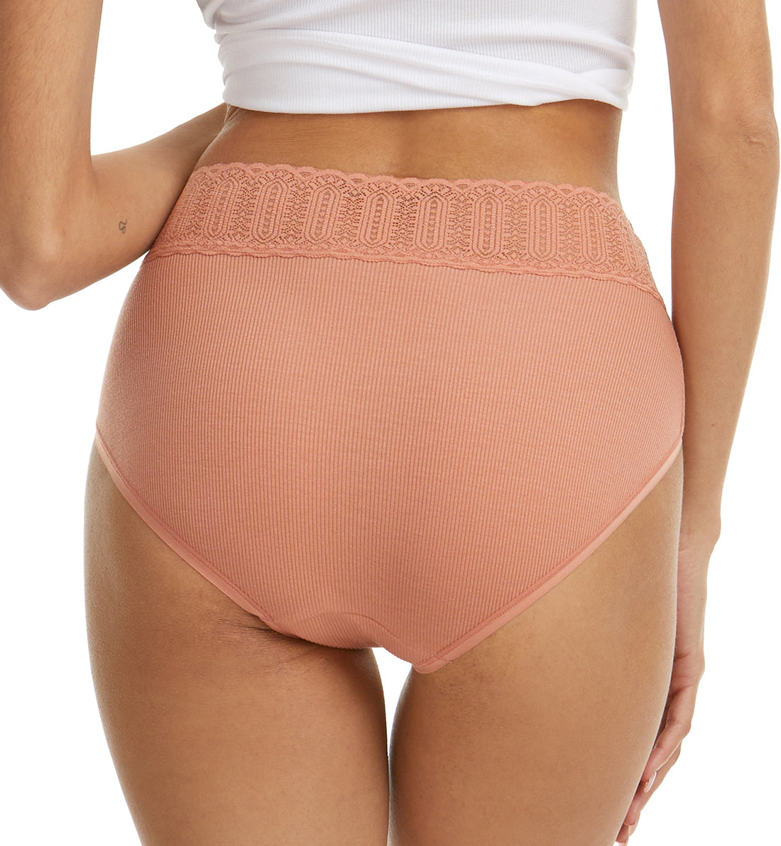 Hanky Panky Eco Rib French Brief (672461),XS,Cork - Cork,XS