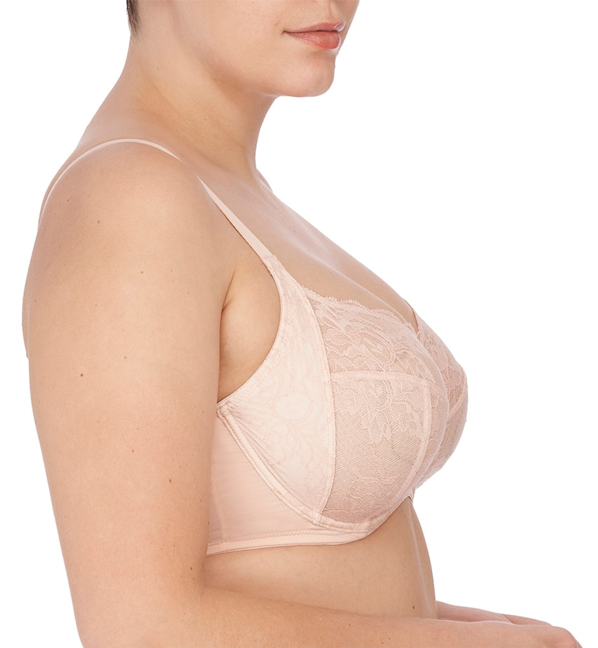 Natori Statement Full Figure Underwire Bra (746211),30D,Cameo Rose/Cashmere - Cameo Rose/Cashmere,30D