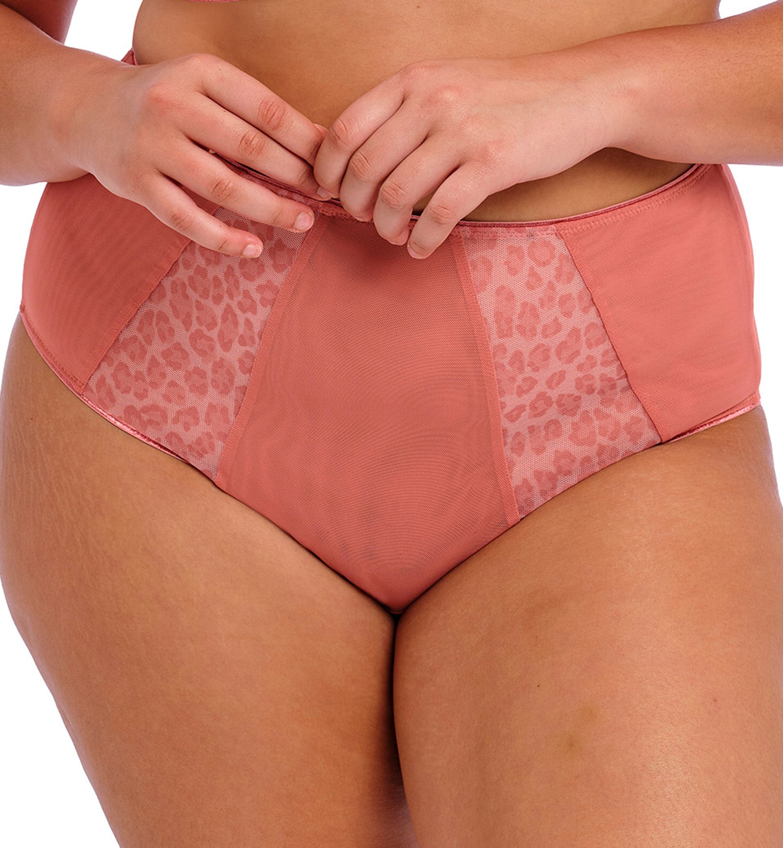 Elomi Matilda Full Brief (8908),Medium,Rose Leo - Rose Leo,Medium