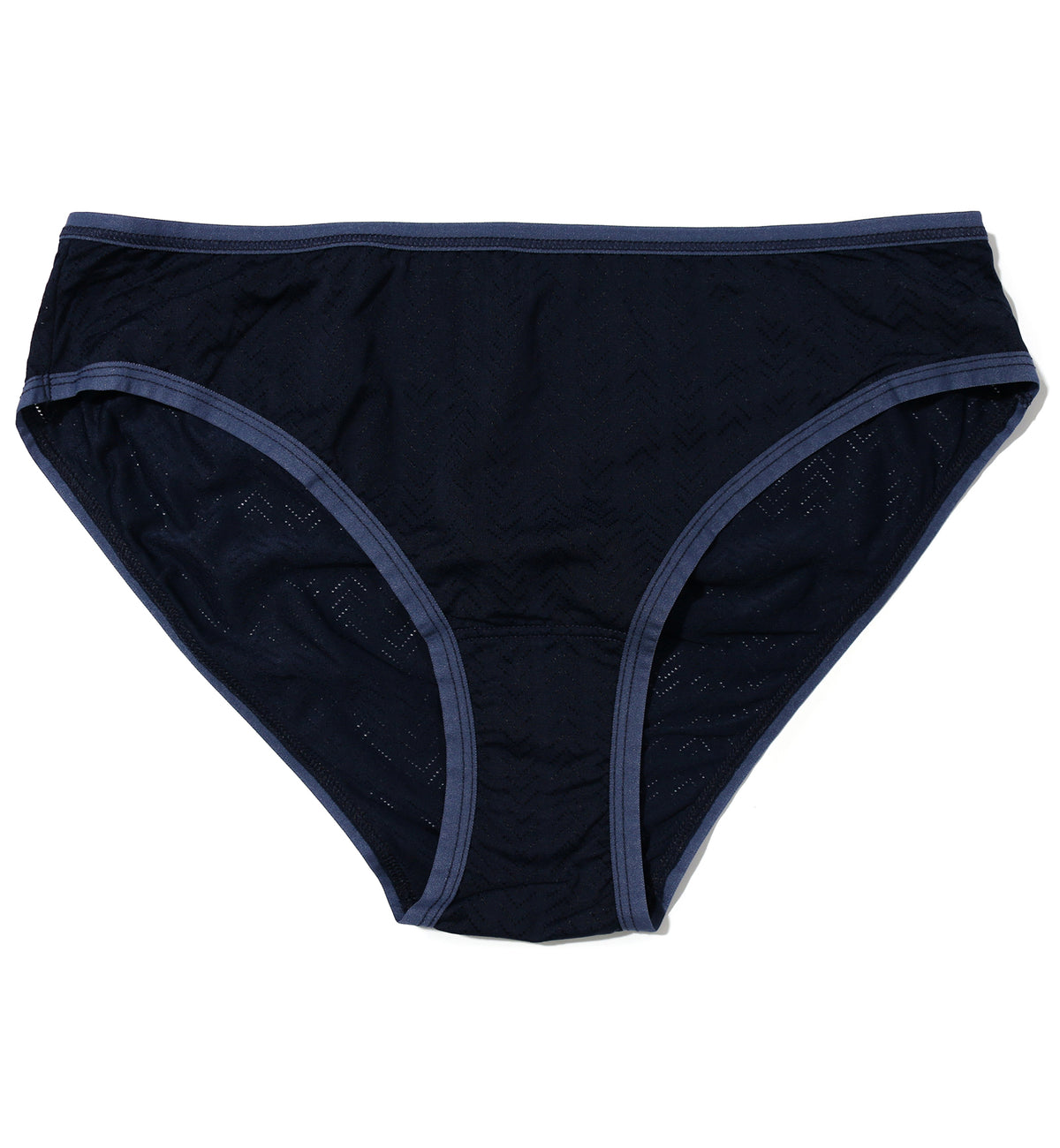 Hanky Panky MoveCalm Ruched Back Brief (2P2184),XS,Blackberry Crumble/Waterfall Blue - Blackberry Crumble/Waterfall Blue,XS