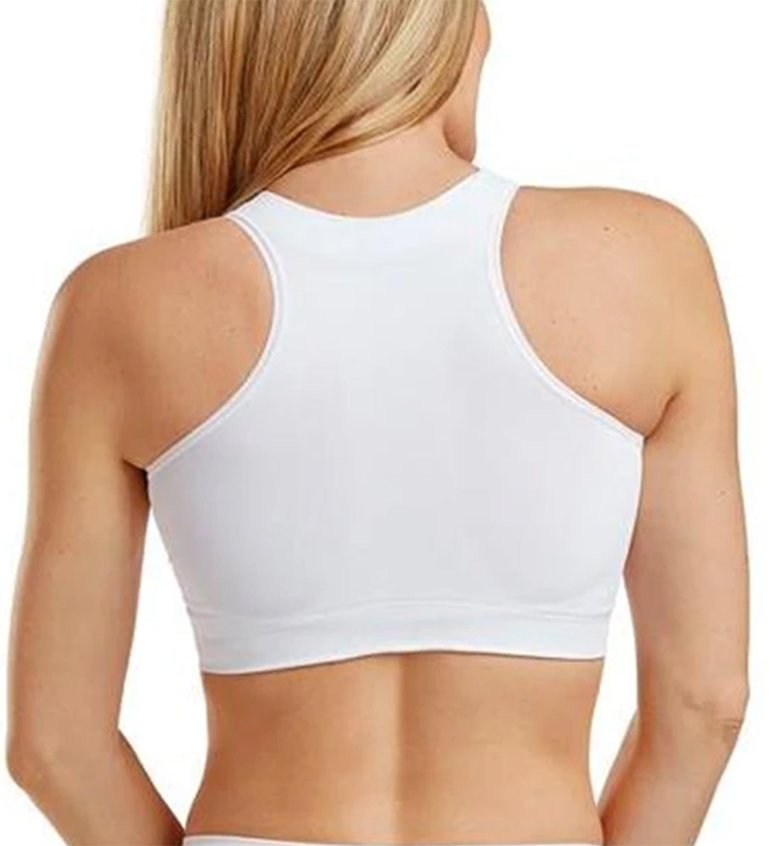 Carefix Ava Seamless Front Close Post-Op Surgical Bra (3444)- White