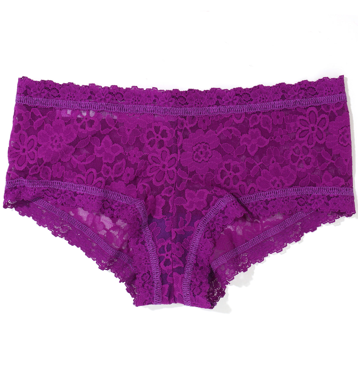 Hanky Panky Daily Lace Boyshort (771201P),XS,Aster Garland - Aster Garland,XS