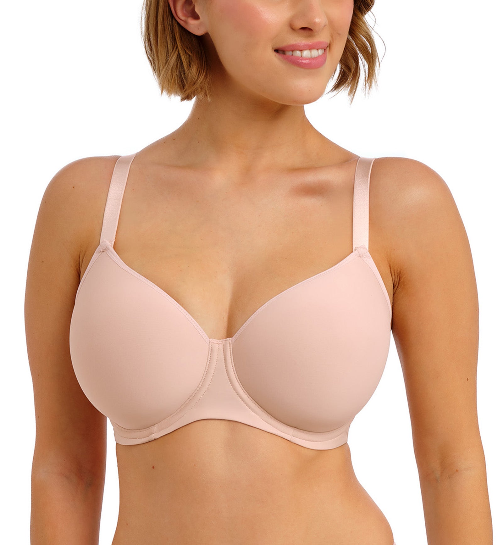 Freya Essentially Smooth Molded Underwire Bra (404432),28D,Cameo - Cameo,28D