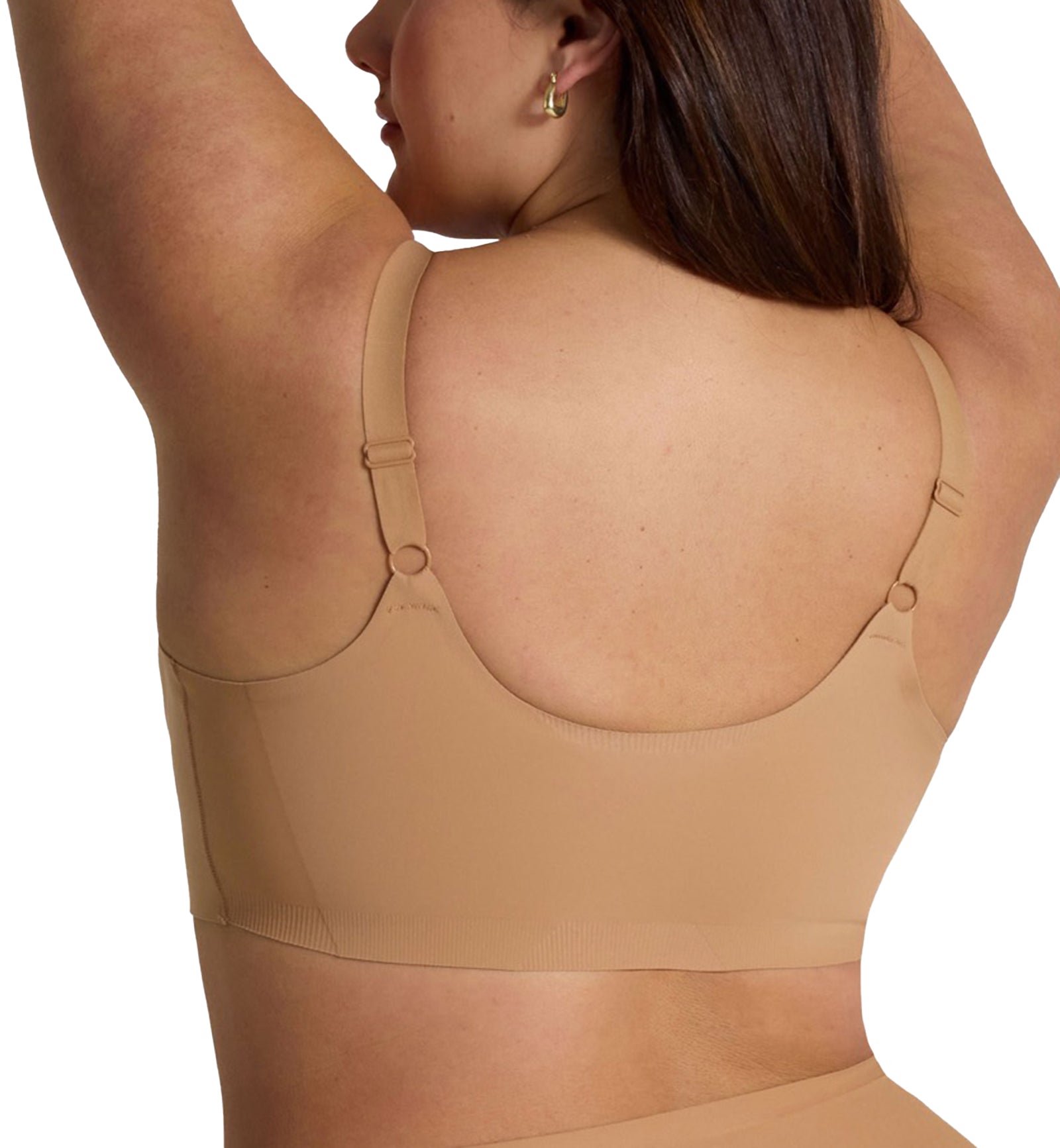 Evelyn & Bobbie STRUCTURED SCOOP Bralette (1801),Small,Mica - Mica,Small