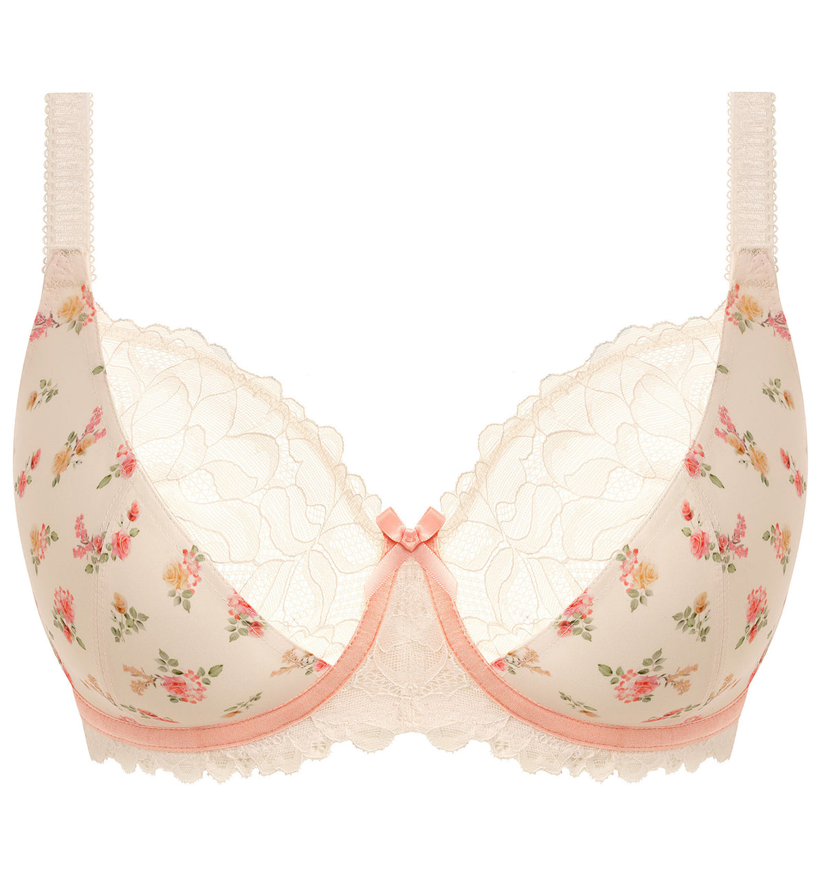 Freya Cherish Me Plunge Underwire Bra (404002),28E,Rose Delicacy - Rose Delicacy,28E