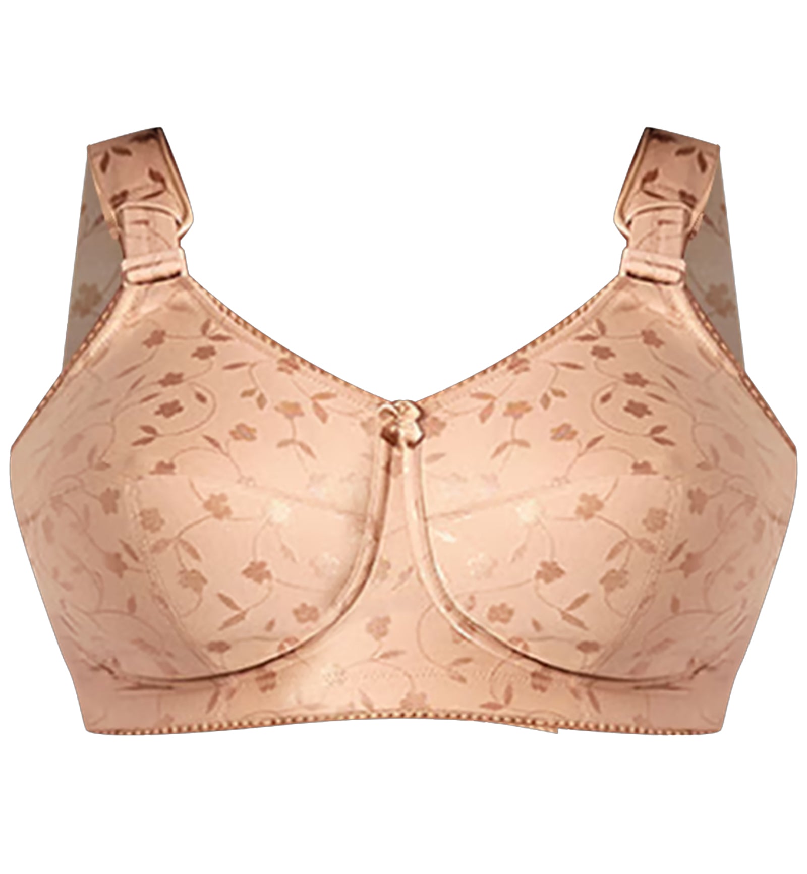 Elila Sidney Jacquard Full Support Softcup (1305),34O,Mocha - Mocha,34O