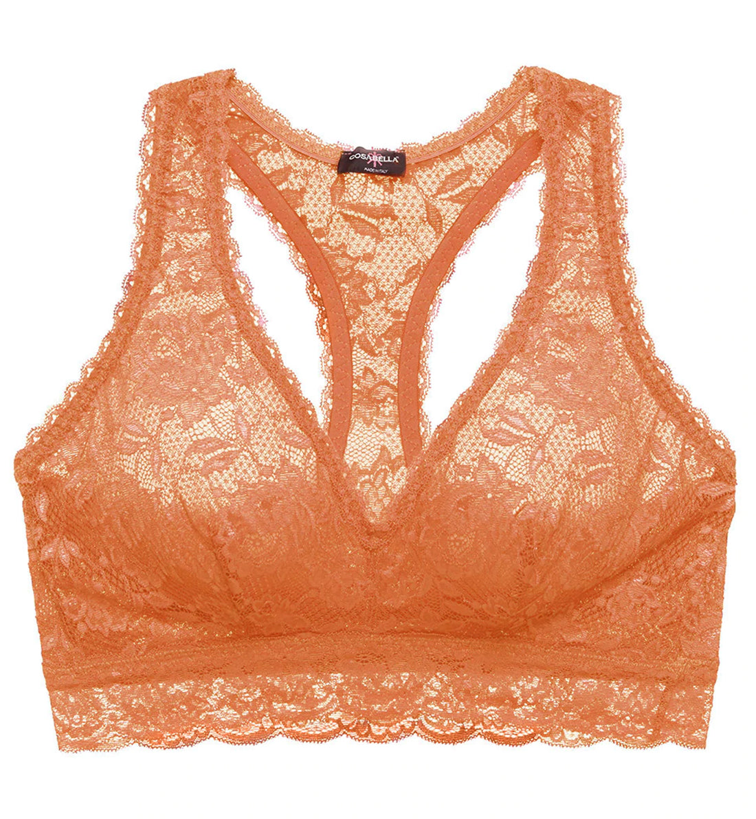 Cosabella Never Say Never SUPER CURVY Racie Racerback Bralette (NEVER1365),XS,Garcinia - Garcinia,XS