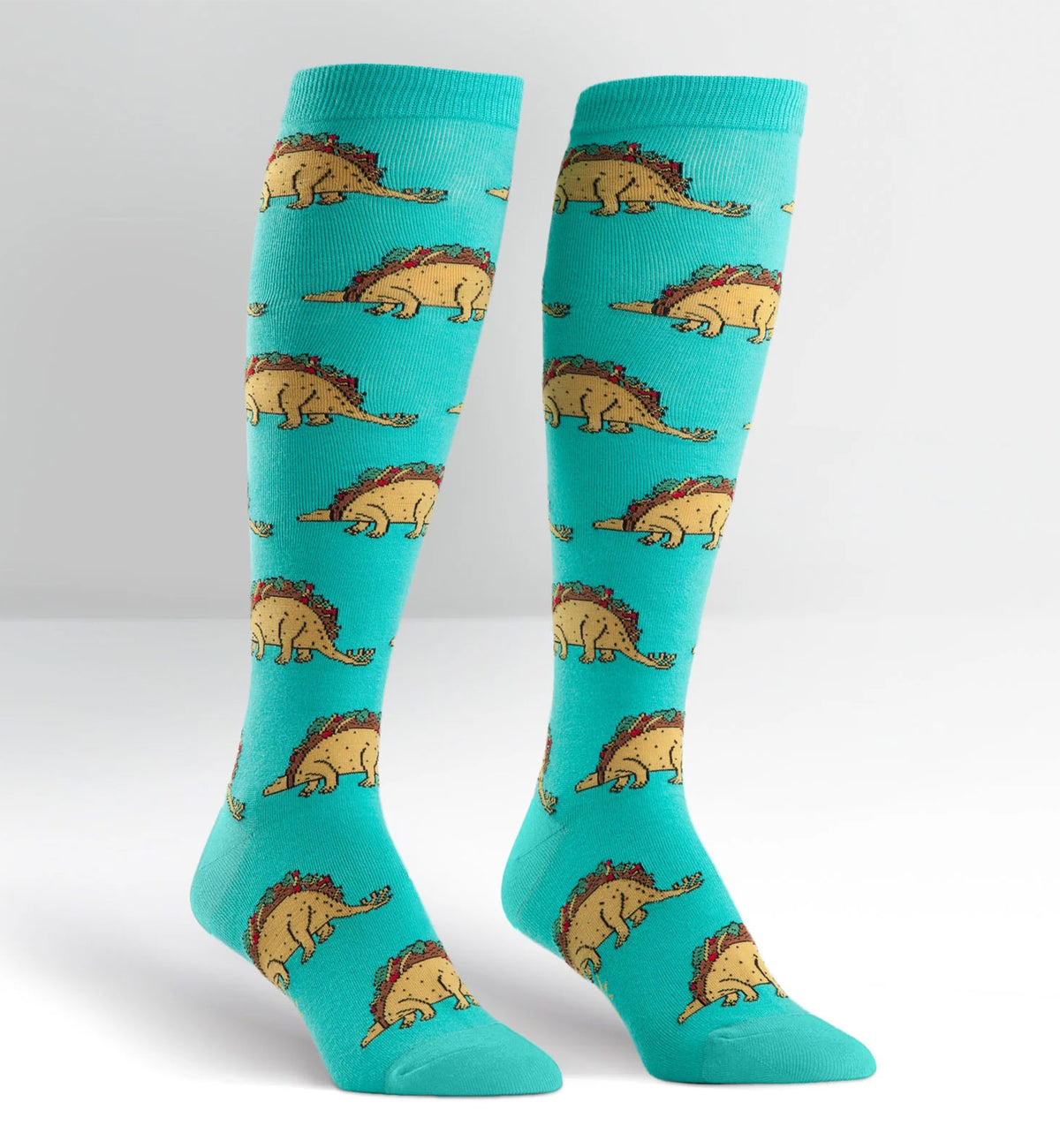 SOCK it to me Unisex Knee High Socks (f0254),Tacosaurus - Tacosaurus,One Size