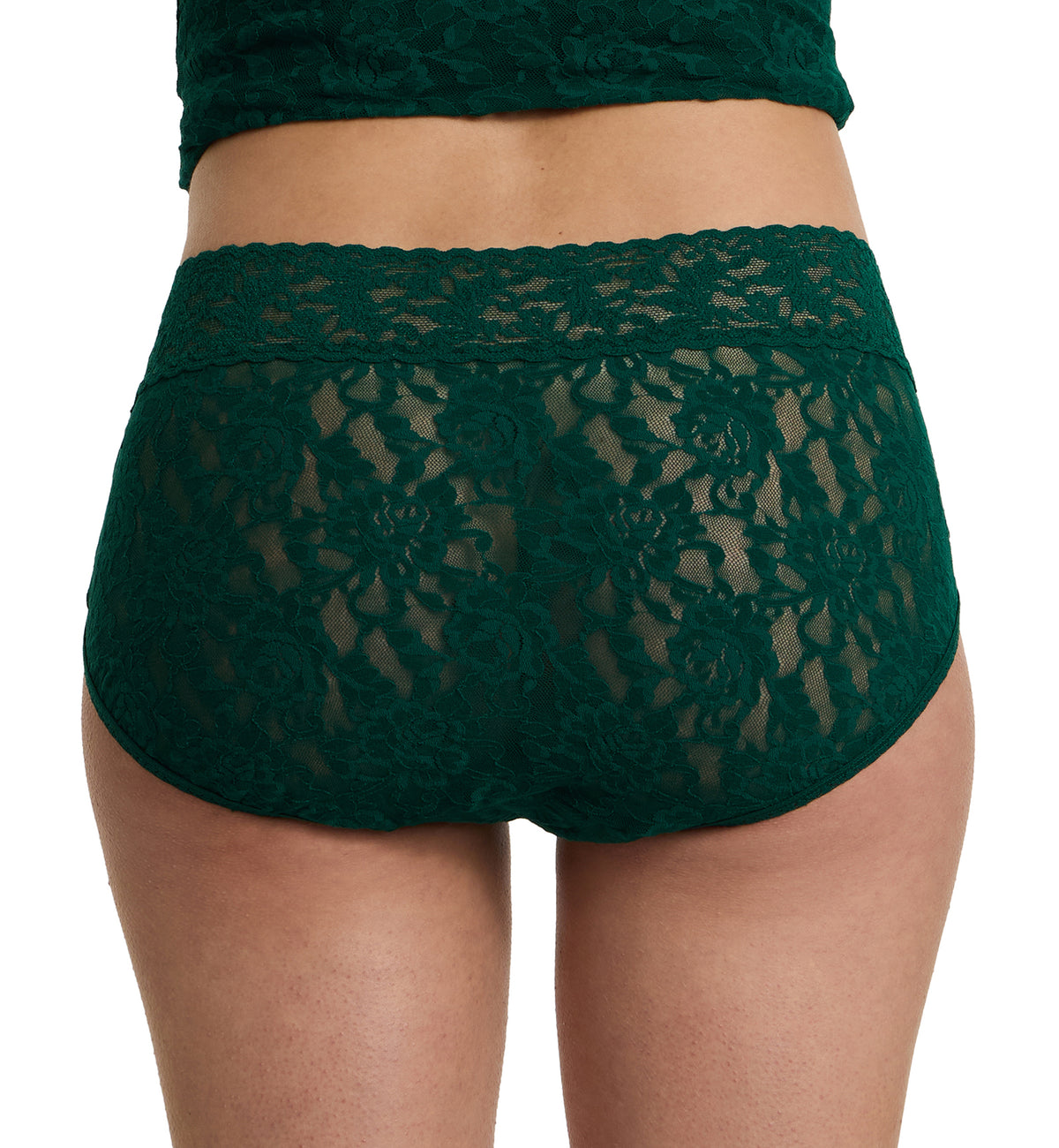 Hanky Panky Signature Lace French Brief (461),Small,Spruce - Spruce,Small