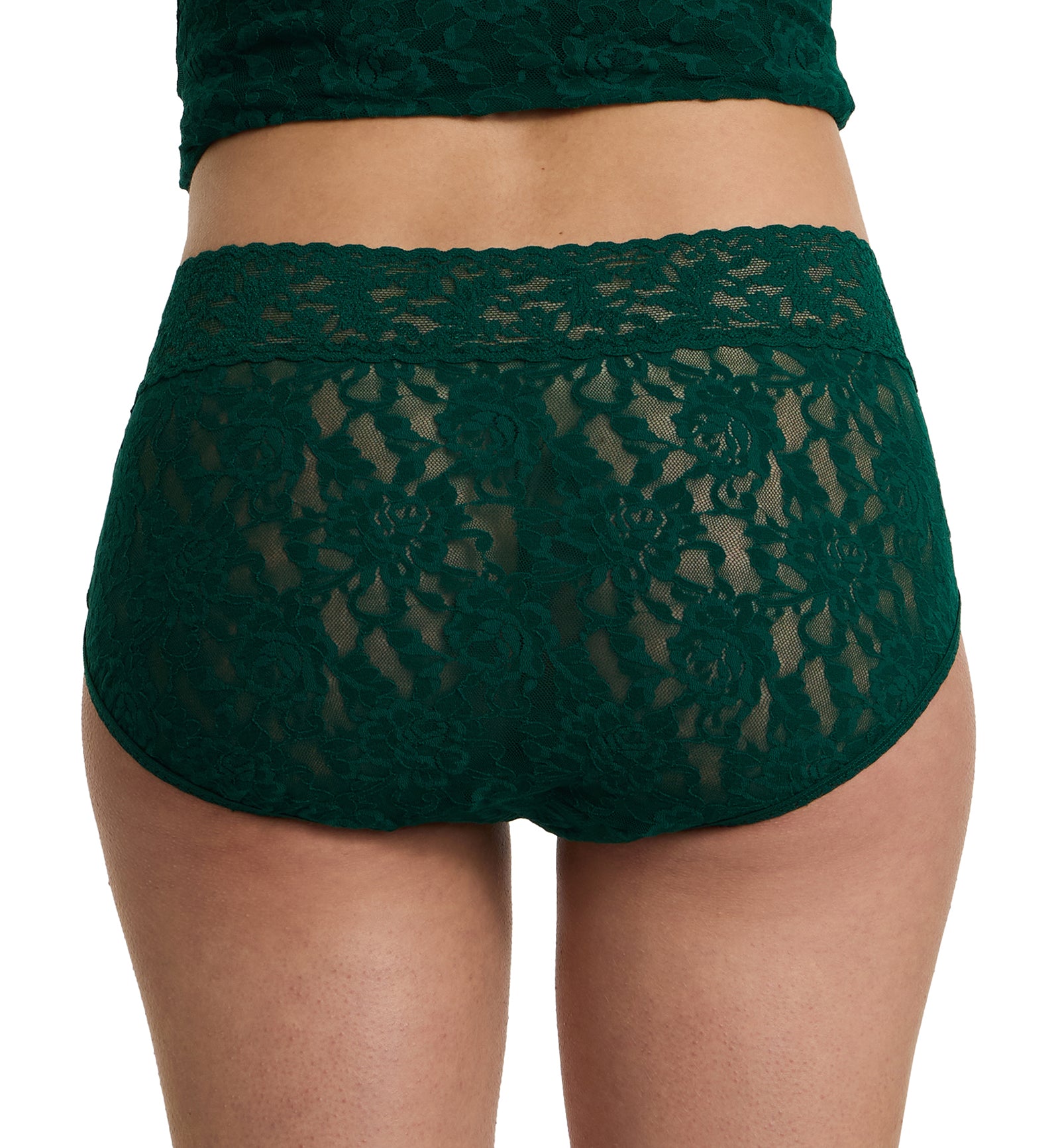 Hanky Panky Signature Lace French Brief (461),Small,Spruce - Spruce,Small