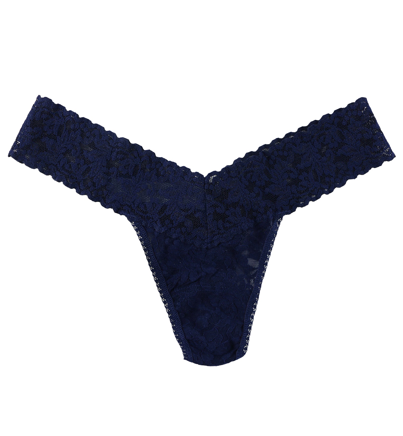 Hanky Panky Signature Lace Low Rise Thong (4911P)- Dried Cherry - Breakout  Bras