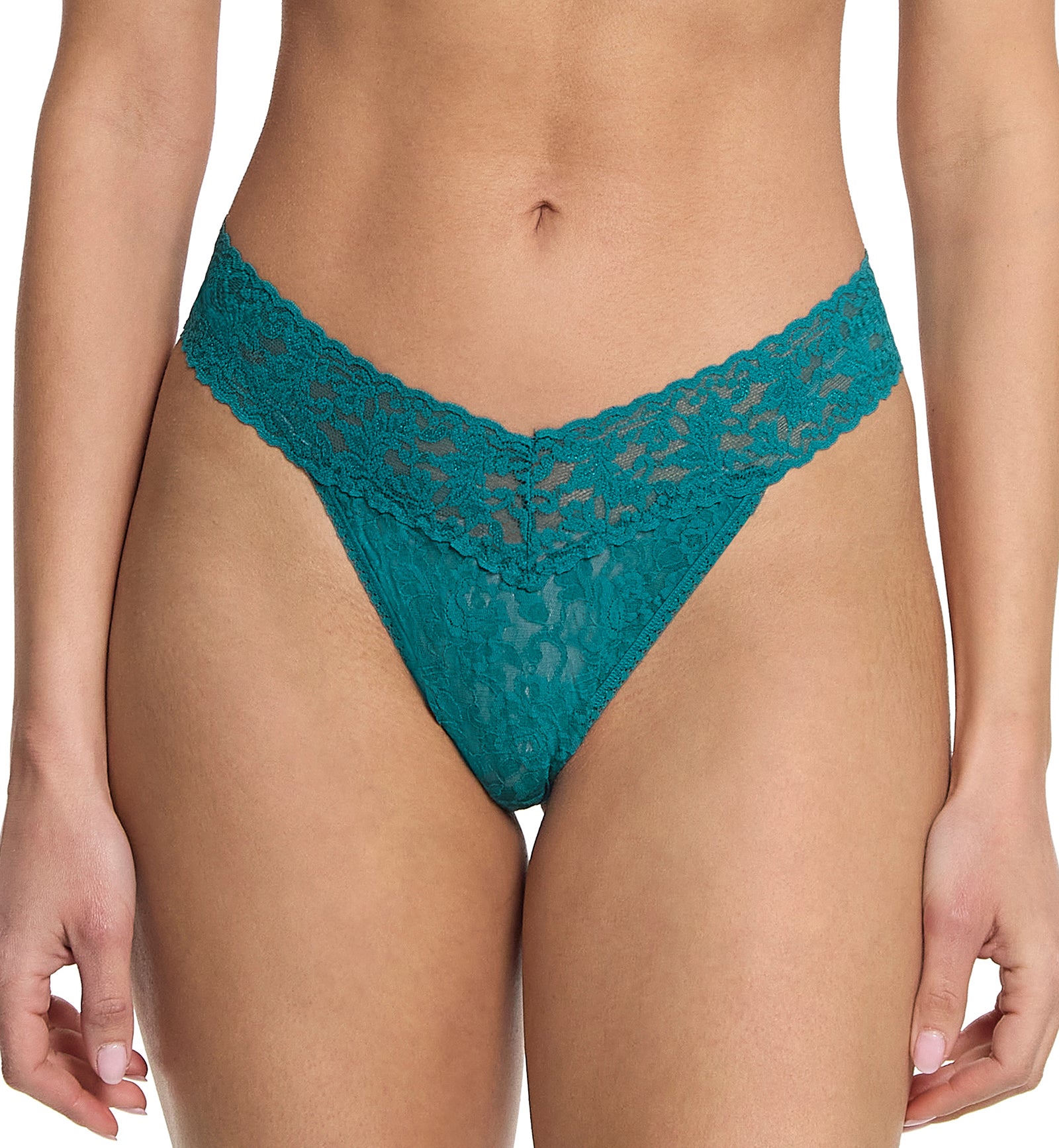 Hanky Panky Signature Lace Original Rise Thong (4811P),Northern Lights - Northern Lights,One Size