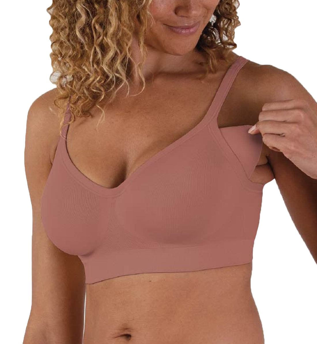 BRAVADO! DESIGNS Everyday Pose Underwire Bra (11018),Small,Roseclay - Roseclay,Small