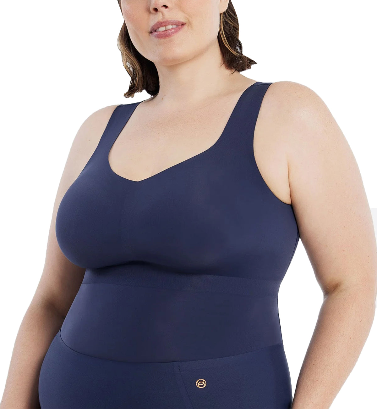 Evelyn &amp; Bobbie Smoothing Cami (1829A),Small,Midnight Navy - Midnight Navy,Small